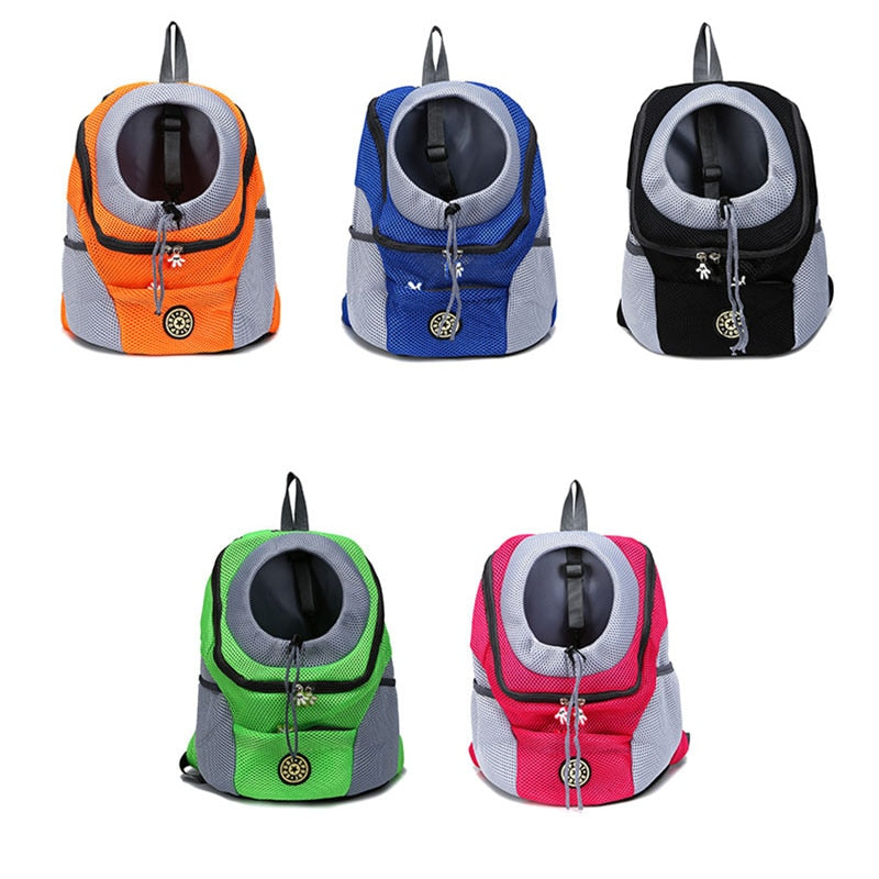 Introducing the Pet Dog Carrier Backpack: Your Double-Shoulder Portable Travel Companion for Outdoor AdventuresMesh