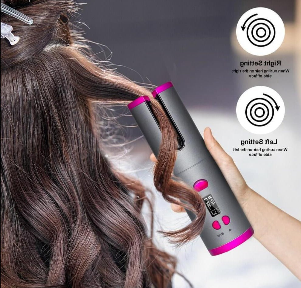 Cordless Automatic Wireless Hair Curler Iron