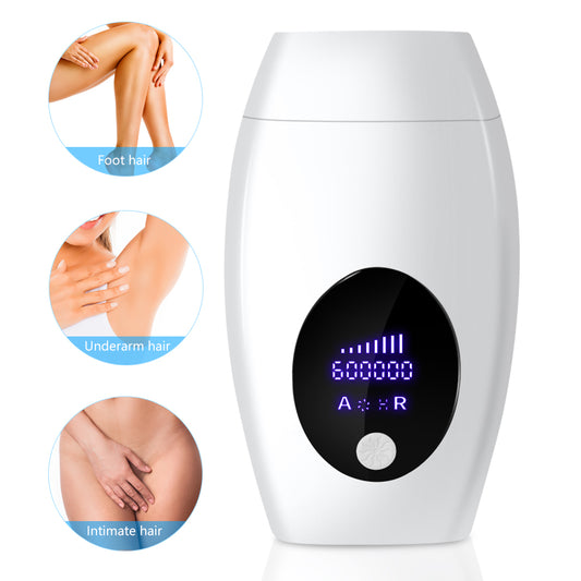 Professional IPL Hair Removal Machine with LCD Display - Painless and Permanent