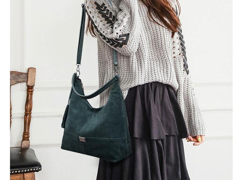 Fashion Winter Suede Women Bags