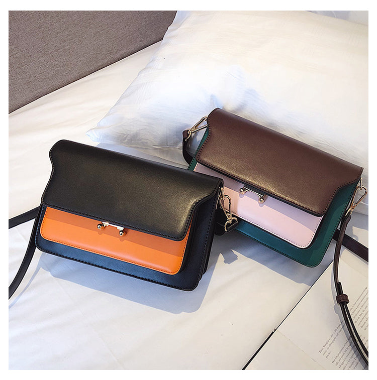 Color-Block Shoulder Bags: Stylish & Functional