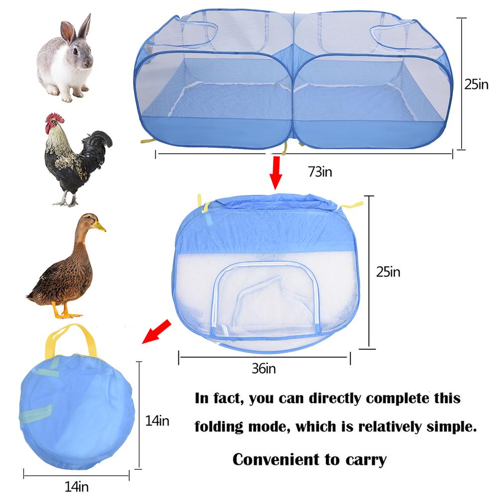 Portable Pet Enclosure & Chicken Coop