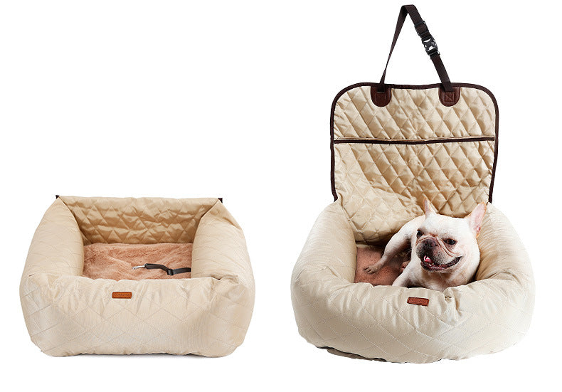 PawsOnTheGo 2-in-1 Pet Carrier & Car Seat Pad