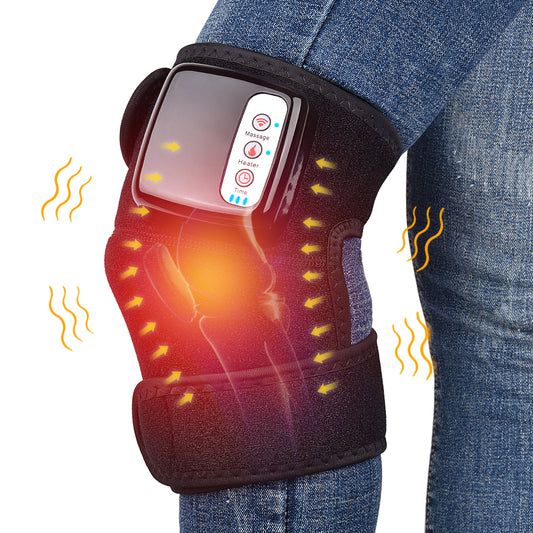 Electric Infrared Heating Knee Massager for Joint Support and Pain Relief