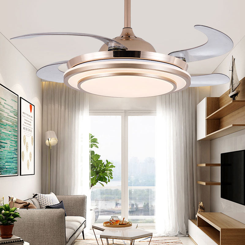 Luminous Breeze: Full Spectrum LED Chandelier with Eye Protection